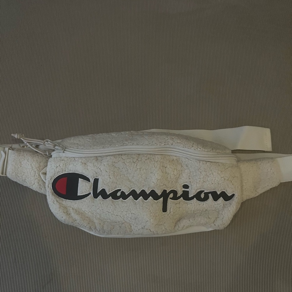 Champion furry winter waist bag/fanny pack